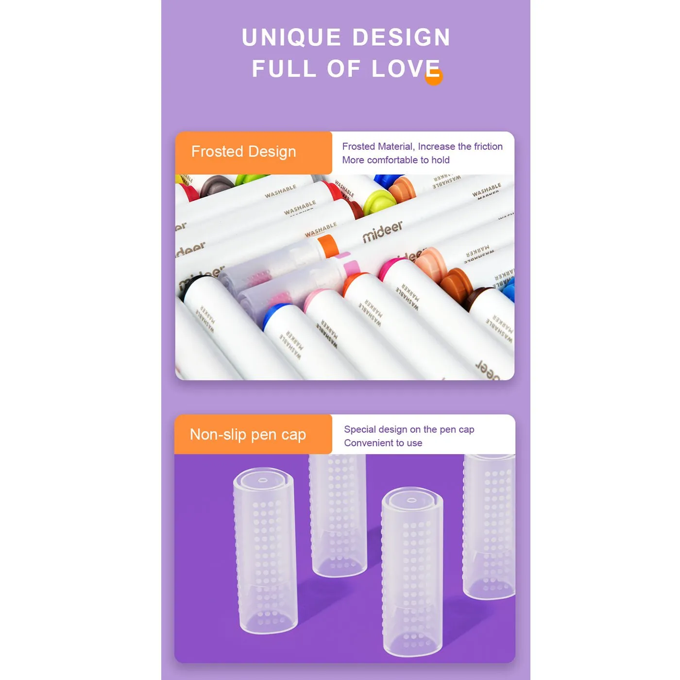 Washable Marker 24 Colors
