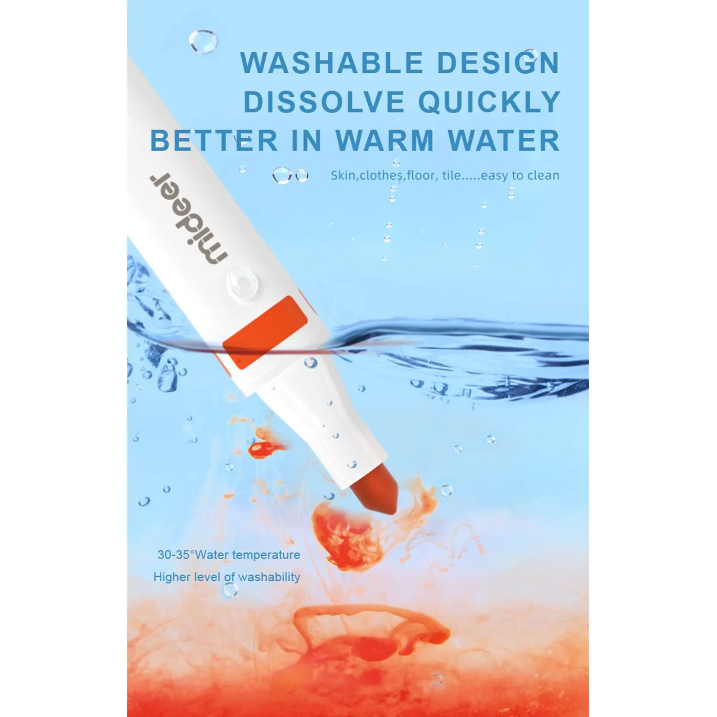 Washable Marker 24 Colors