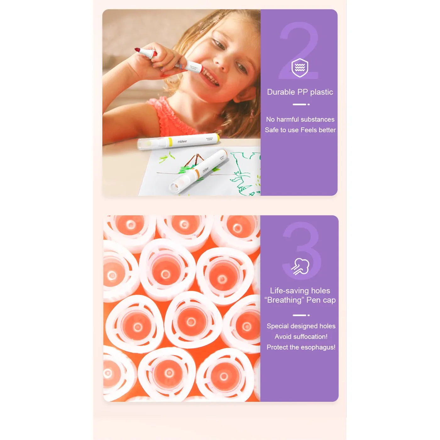 Washable Marker 24 Colors