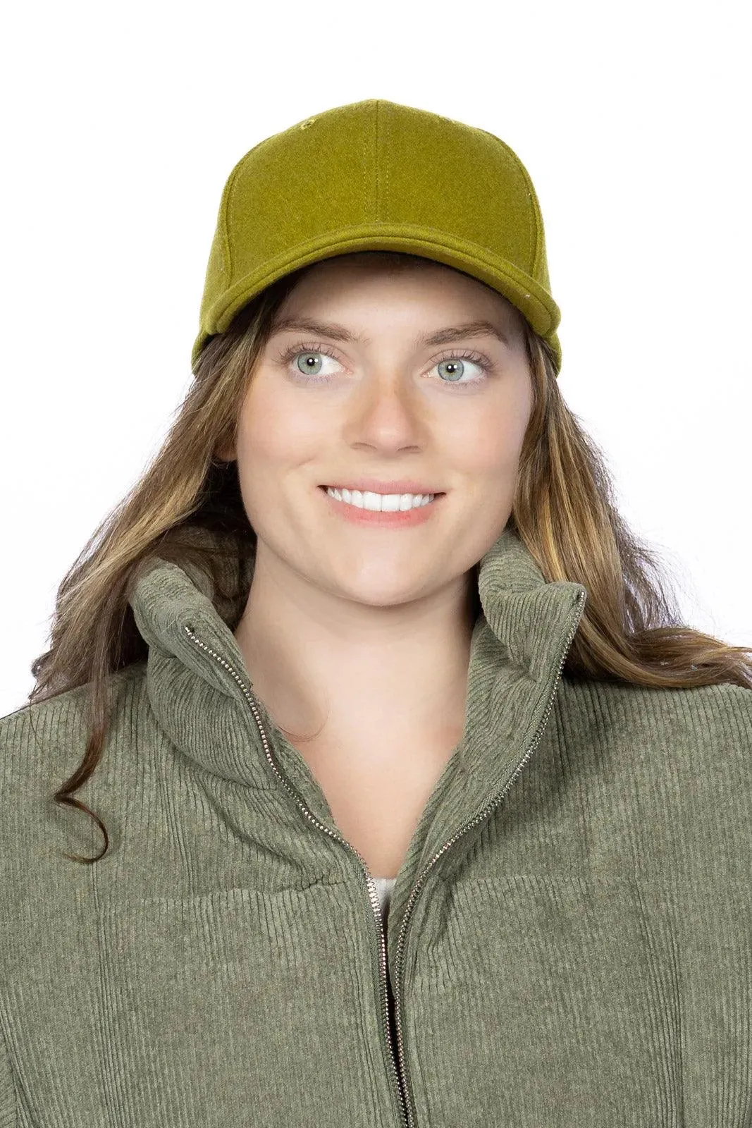 Wool Baseball Hat with Leash Matching Set