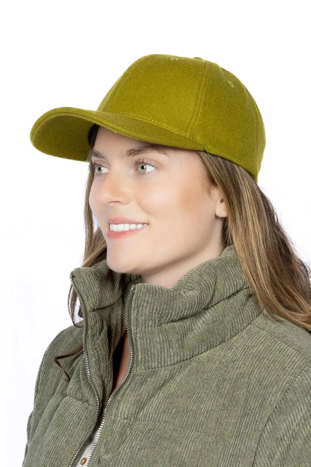 Wool Baseball Hat with Leash Matching Set
